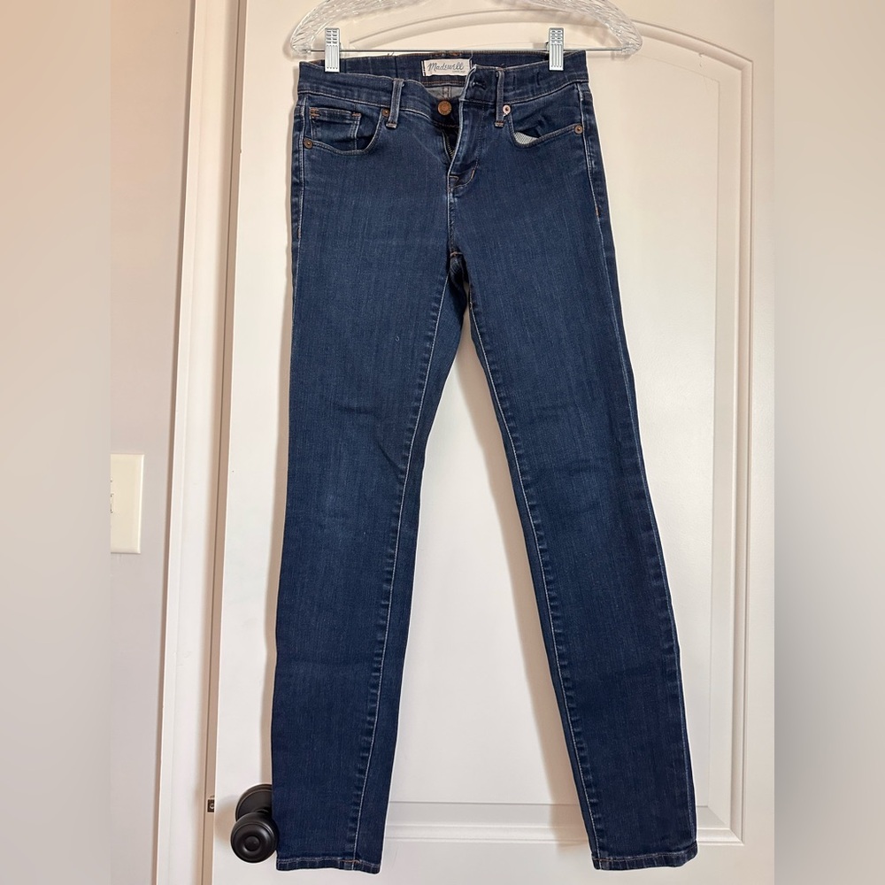 Madewell Classic Blue Denim with Button Detail